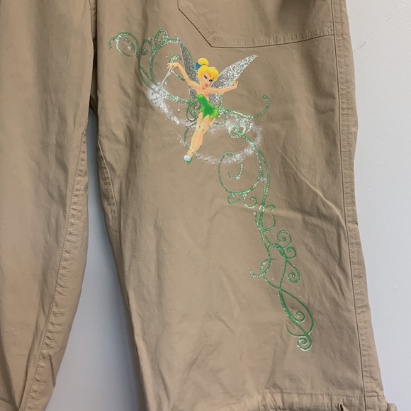 New Tinkerbell Capris Pants Size 14 with Drawstring - Picture 2 of 8